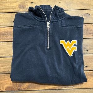 WVU quarter zip